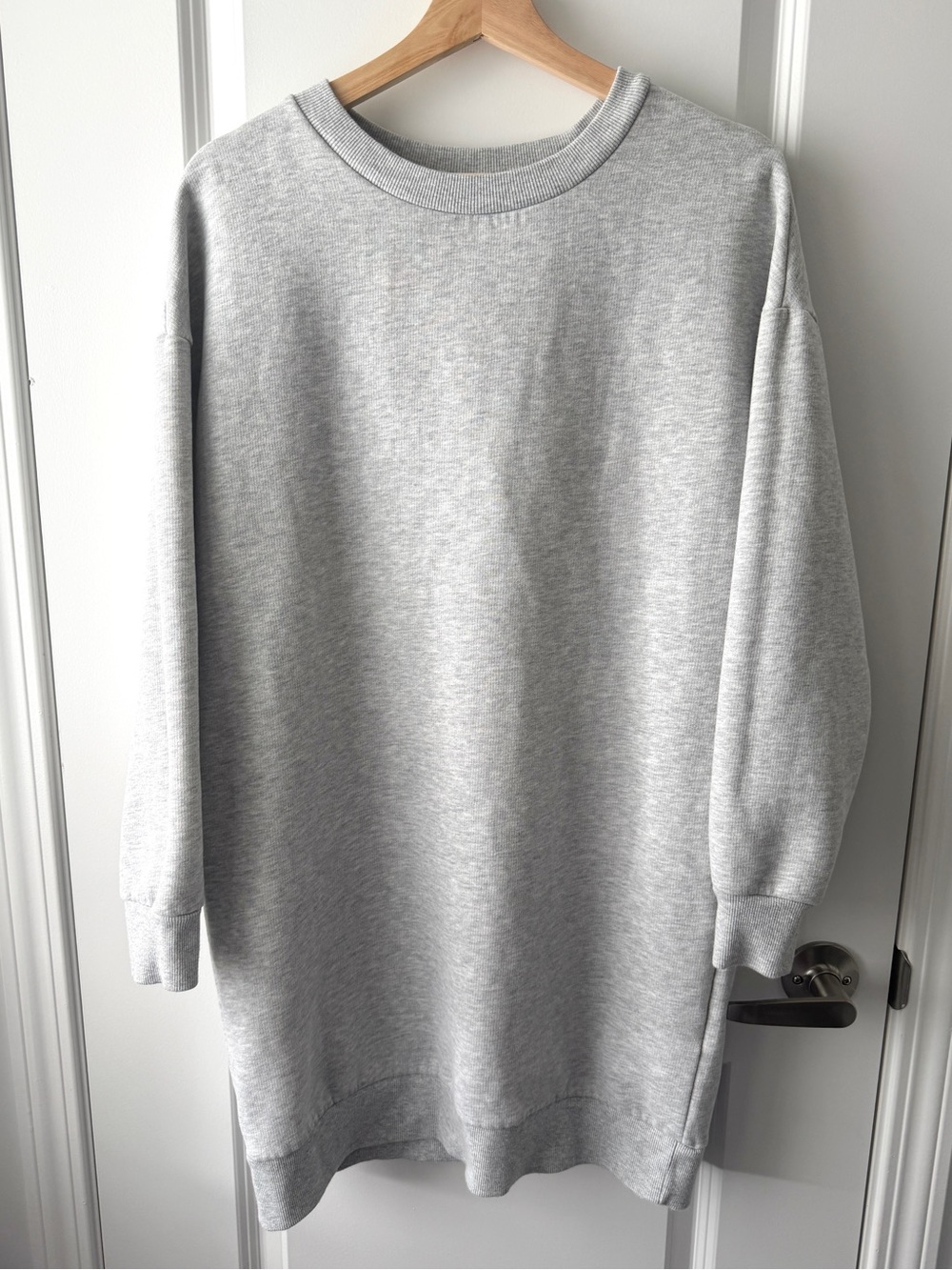 Twik by Simons Grey Oversized Sweatshirt Dress – Size M Women’s